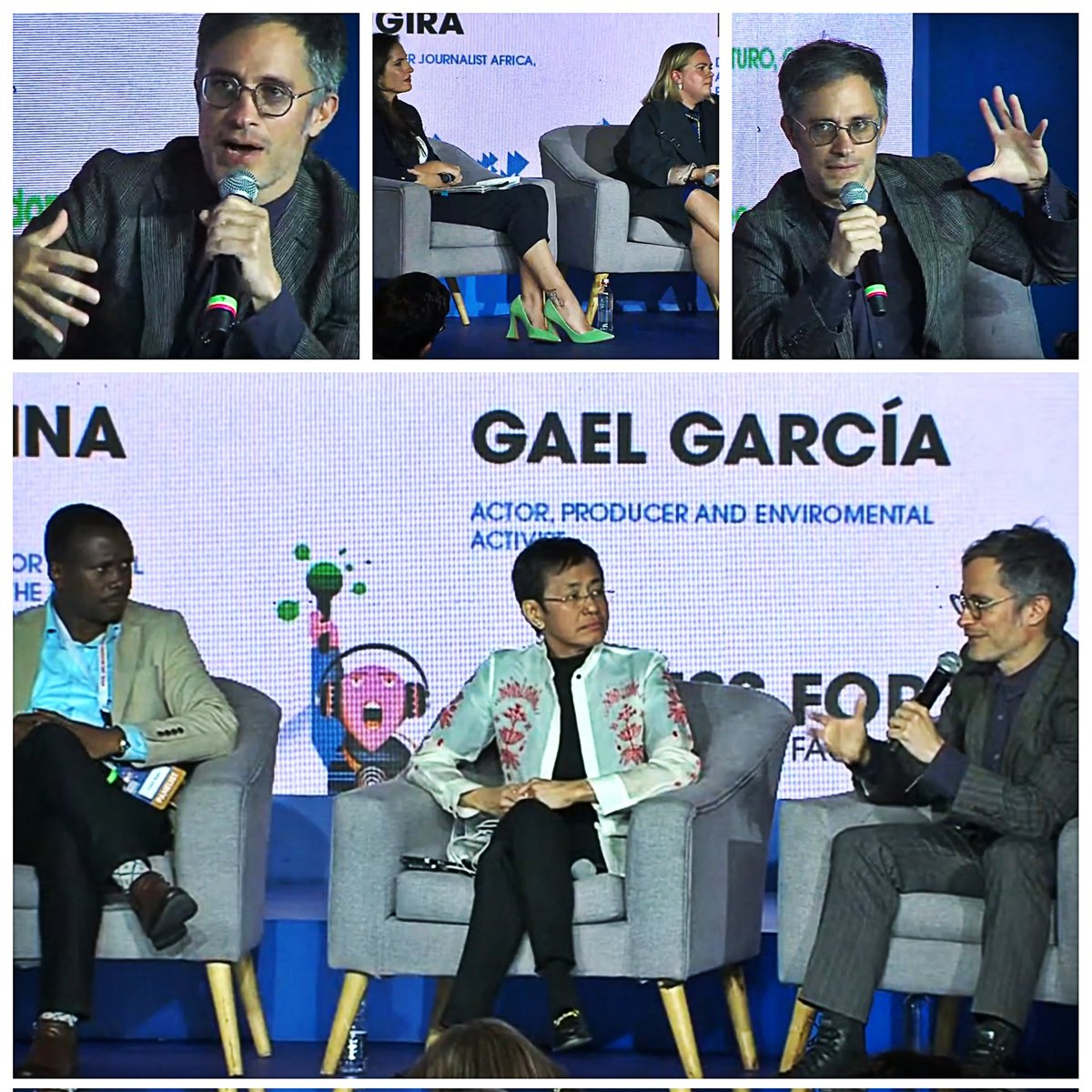 .@GaelGarciaB : 1 'I talk about it,put my hands & body into it...something starts to flourish' 2 Community builds up & can ask for change in bigger picture 3 Hear,accept & incorporate other rationale.Find the way yourself #WorldPressFreedomDay #DiaMundialDeLaLibertadDePrensa