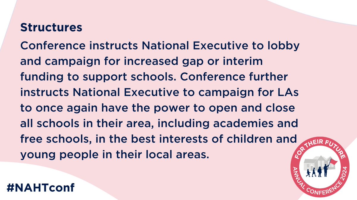 Motion 29: Structures ✅ Motion carried Motions can be read in full here: bit.ly/4a36g0X #NAHTconf