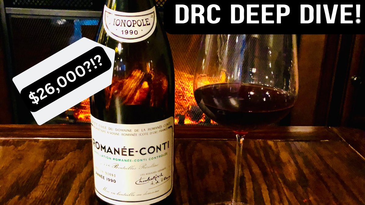What is so special about Domaine de la Romanee-Conti? Why does DRC's top wine sell for more than $25,000? Watch this video to learn all about this legendary Burgundy wine producer! youtu.be/aGTgh4iCSho