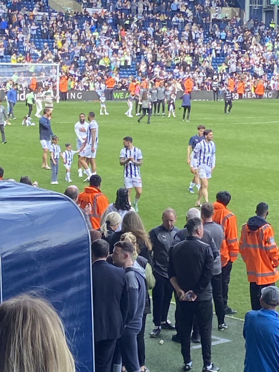 Boing boing. Play offs here we come. #wbafc #baggies