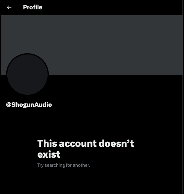 VibrationRcrds's tweet photo. Does anyone know whats up with @ShogunAudio's account?  Twitter DnB crew where you at? 👀 https://t.co/d7W8uVRmqi