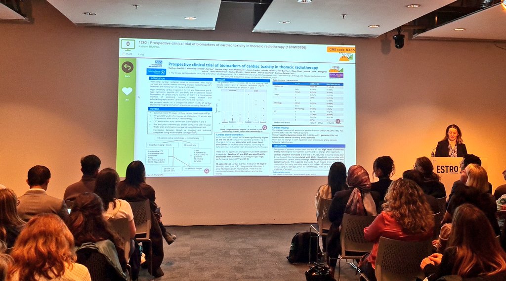 Gerard Walls (@gwalls89) on Twitter photo Fantastic to see the biomarker data from the ACCOLADE trial presented by <a href="/KathrynBanfill/">Kathryn Banfill 💙</a>
at <a href="/ESTRO_RT/">ESTRO</a> in her native Scotland!
<a href="/RT_physics/">RTphysics Manchester</a> <a href="/MCRCnews/">Manchester Cancer Research Centre</a> <a href="/yorkshirecancer/">Yorkshire Cancer Research</a> Fantastic to see the biomarker data from the ACCOLADE trial presented by <a href="/KathrynBanfill/">Kathryn Banfill 💙</a>
at <a href="/ESTRO_RT/">ESTRO</a> in her native Scotland!
<a href="/RT_physics/">RTphysics Manchester</a> <a href="/MCRCnews/">Manchester Cancer Research Centre</a> <a href="/yorkshirecancer/">Yorkshire Cancer Research</a>