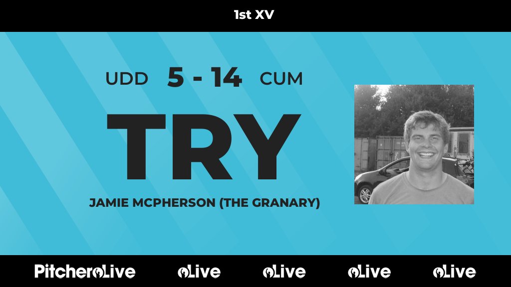 27': Jamie McPherson (The Granary) scores for Uddingston RFC 🙌 #UDDCUM #Pitchero pitchero.com/clubs/uddingst…