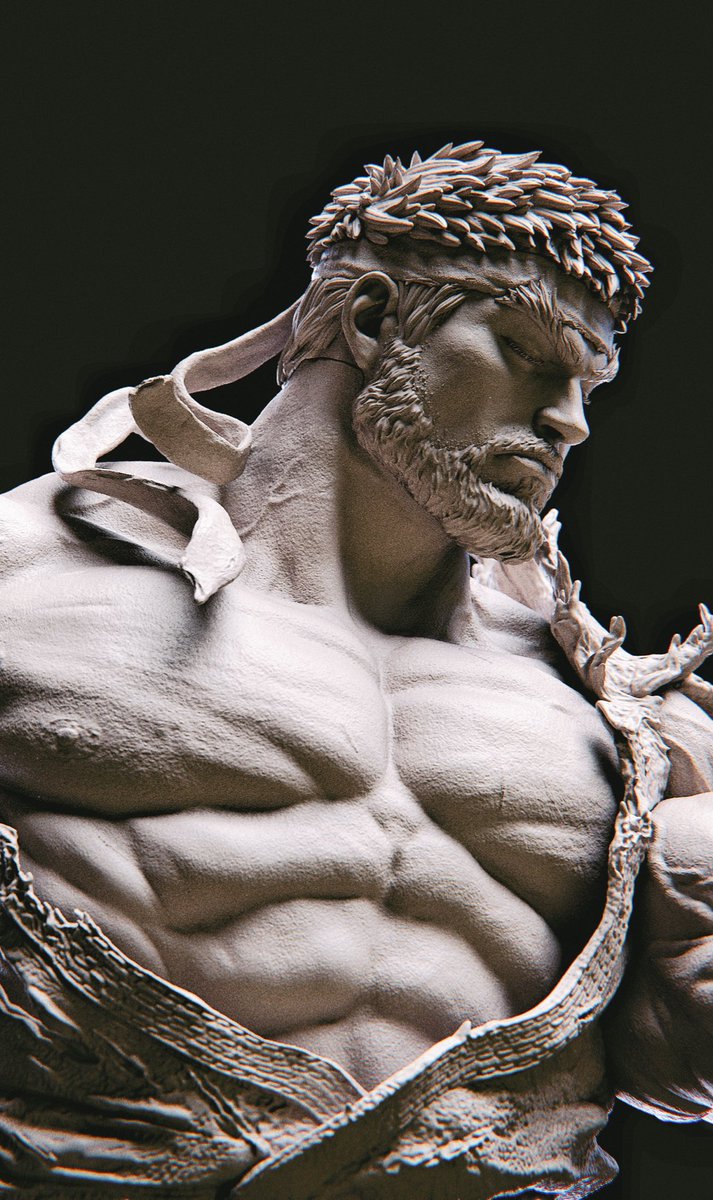 🐉【classic】& 【SF6ver. 】
#Ryu #zbrush #StreetFighter6
