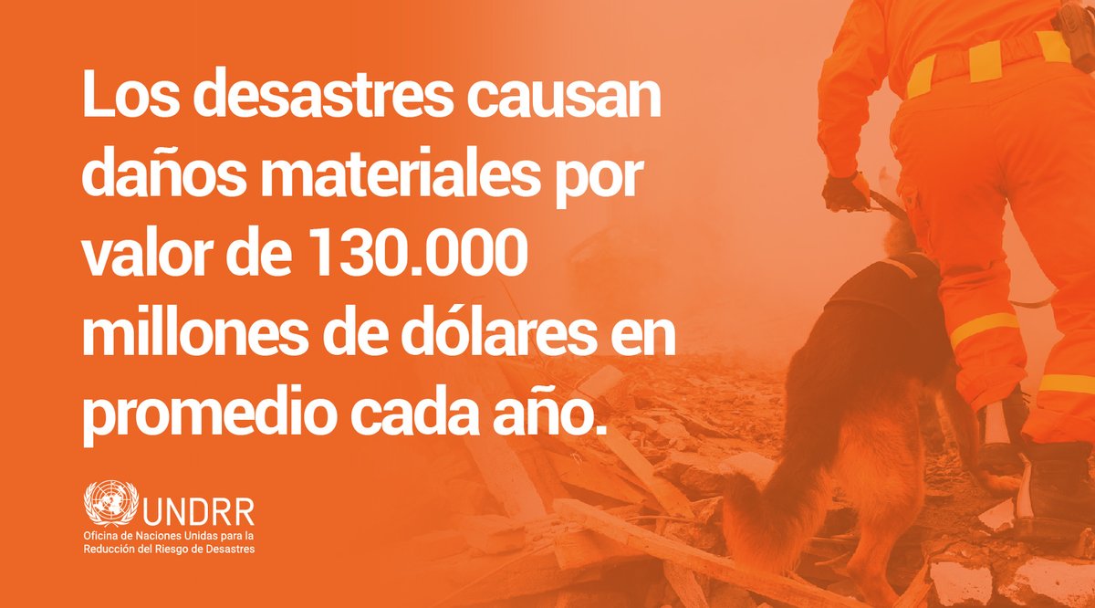 💰Invertir en la reducción del riesgo de desastres (#RRD) salva vidas, ahorra dinero y garantiza el futuro de nuestros logros en desarrollo. 🌿ow.ly/ISFs50RhUc1🌿