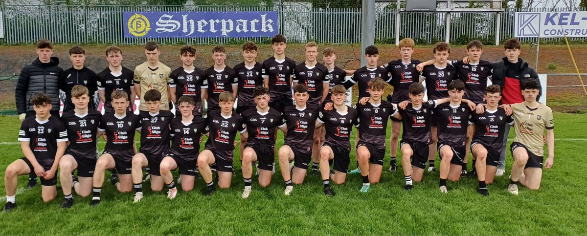 Hard luck to our @sligogaa u16 squad who we defeated in their first round Fr Manning cup game today by longford 2-14 to 1-11. Next up leitrim at end of may.