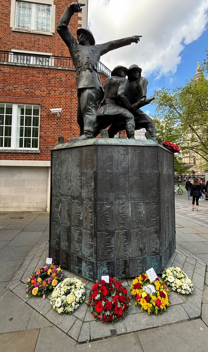 Today the Brigade laid a wreath at the National Firefighters Memorial in London, alongside the Retired Members Association and the Fire Brigades Union. On Firefighters Memorial Day, we remember all those who went before us, and the sacrifices that they made.
