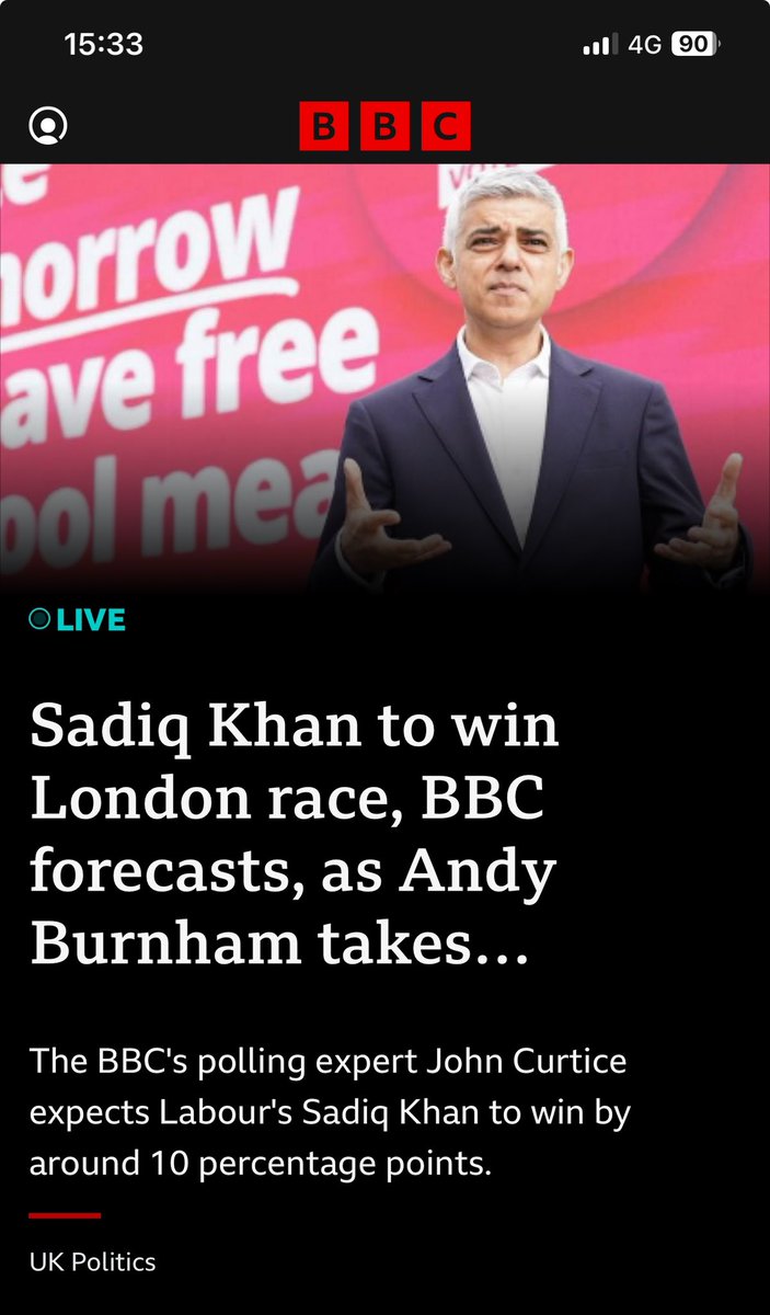 Well London. You had a chance. But you’ve voted for a psuedo communist. Who aspires to c40 cities. Regulated meals, rationing your international travel. Oh and only allowing you 2 outfits per year. 

You’re a bunch of fucking twats voting for this CNT! #VoteKhan #SadiqKhan 🤬