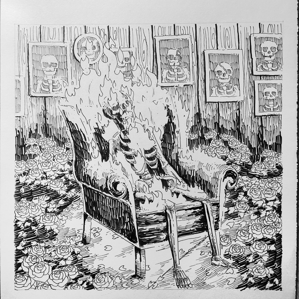 𝒕𝒉𝒆 𝒔𝒌𝒖𝒍𝒍 𝒓𝒐𝒔𝒆𝒔 tweet media