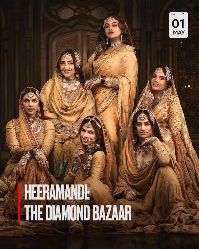 Binge watched #Heeramandi pretty forgettable. The series had no oomph no pizzazz. Pretty meh compared to Bhansali standards. Reminded me of Kalank a lot of the premise was similar too now that I think about it. Manisha Koirala was good though. #HeeramandiReview