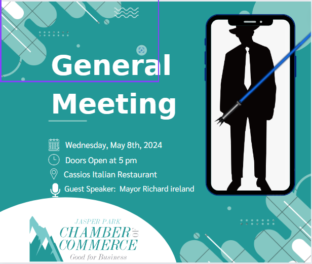 May the 4th be with you and may you be with us this coming Wednesday for a great meal and early access to all things Jasper. Tickets are $35+GST and reserve by emailing admin@jpcc.ca. #Maythe4thBeWithYou #MayTheForceBeWithYou  #supportingsmallbusiness