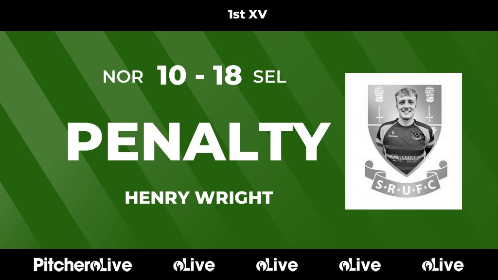 36': Henry Wright kicks a penalty for Selby RUFC 🙌 #NORSEL #Pitchero selbyrufc.club/teams/2267/mat…