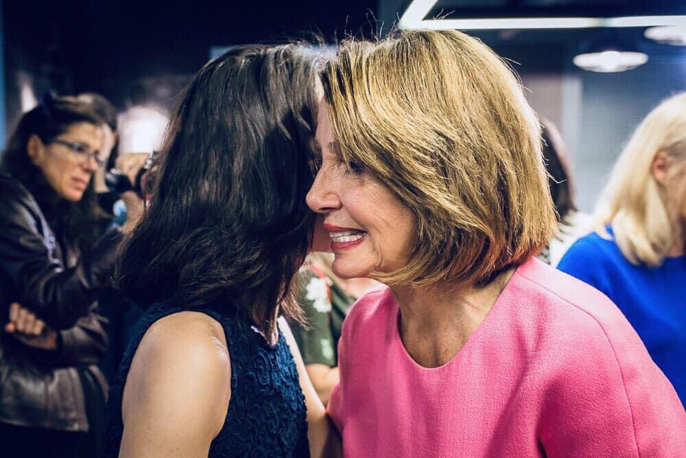 Will never forget the time @SpeakerPelosi went out of her way to show up at my rooftop party in support of Democratic officials and candidates Truly and forever an icon