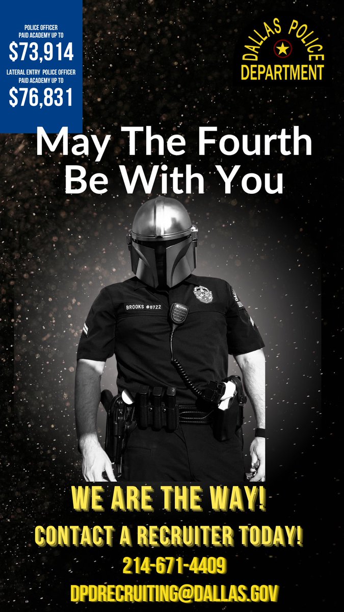 May the fourth be with you!! If you're ready to join our team, we can show you the way! Contact a recruiter today! #Maythe4thBeWithYou #hiring