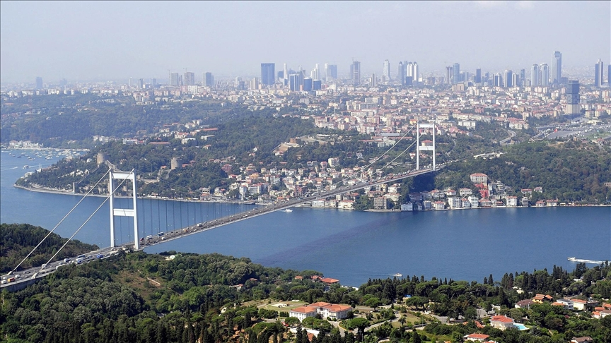 ❝Fatih Sultan Mehmet Köprüsü'nden günde 240 bin, 15 Temmuz Şehitler Köprüsü'nden 190 bin araç geçti❞ Türkiye'de en çok araç Fatih Sultan Mehmet Köprüsü'nden geçiyor v.aa.com.tr/3209773