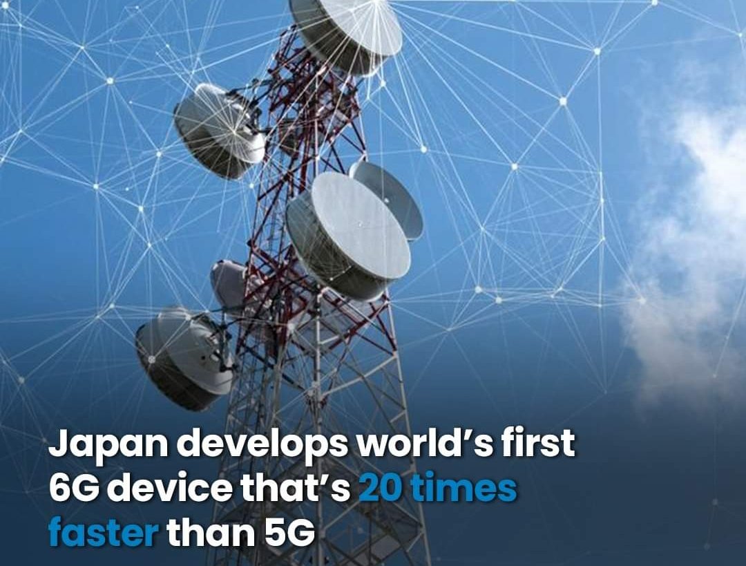 Japan develops world's first 6G device that's 20 times faster than 5G #future #design #valueinnovation #ai #nobletransformationhub