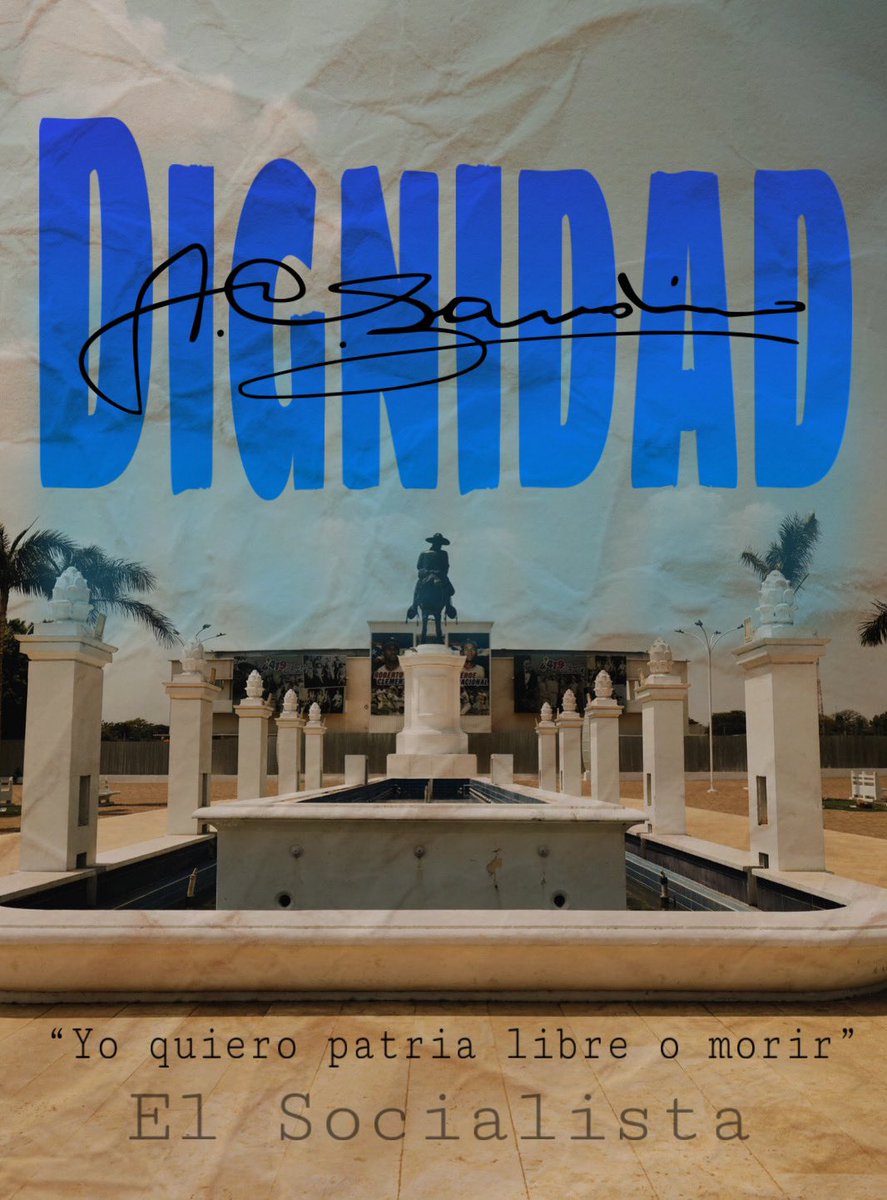 Dignos, siempre dignos y orgullosos.

Sandino: yo quiero patria libre o morir.

#PLOMO19 
#SoberaníayDignidadNacional