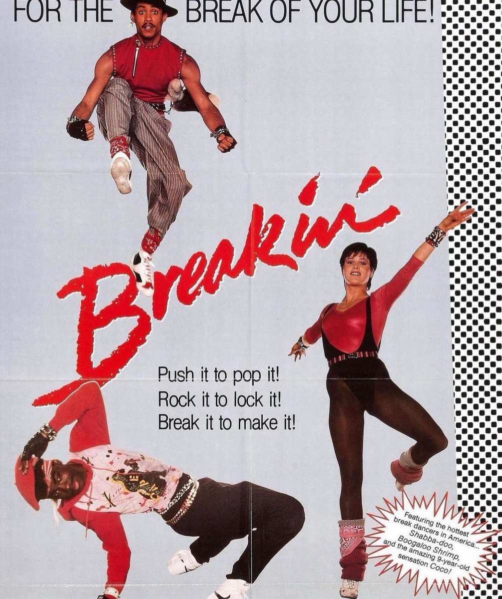 40 years ago Breakin was released in theaters #Breakin #RipShabbaDoo #80s #hiphop #1984