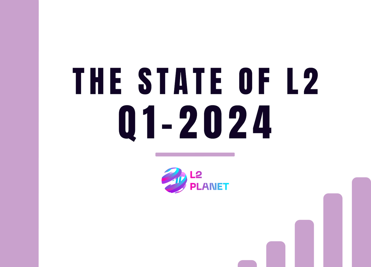 ✨The State of L2: Q1-2024 report is out!   

If you want to read it, it's here: open.substack.com/pub/layer2plan…