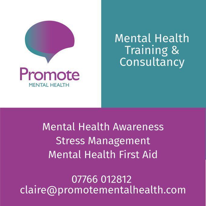 May is #MentalHealthAwarenessMonth Our 1884 Business Club member @promotemh offers consultancy to embed mental health and wellbeing at the heart of your organisation. 📨 claire@promotementalhealth.com