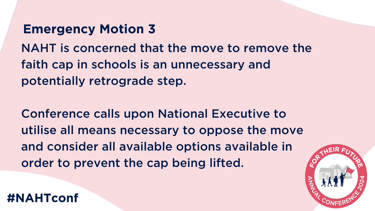 Emergency motion 3 ✅ Motion carried Motions can be read in full here: bit.ly/4a36g0X #NAHTconf
