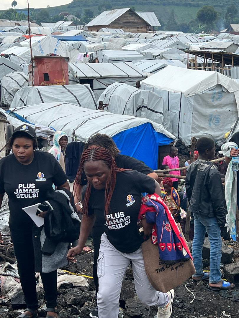 Sur terrain à Goma, au camp de déplacés de Mugunga,nos équipes travaillent à pied d’œuvre sur la prise en charge des victimes atteints par les bombardements terroristes des mouvements rebelles. Nous condamnons fermement cet acte de barbarie à l’égard de ces déplacés et le…