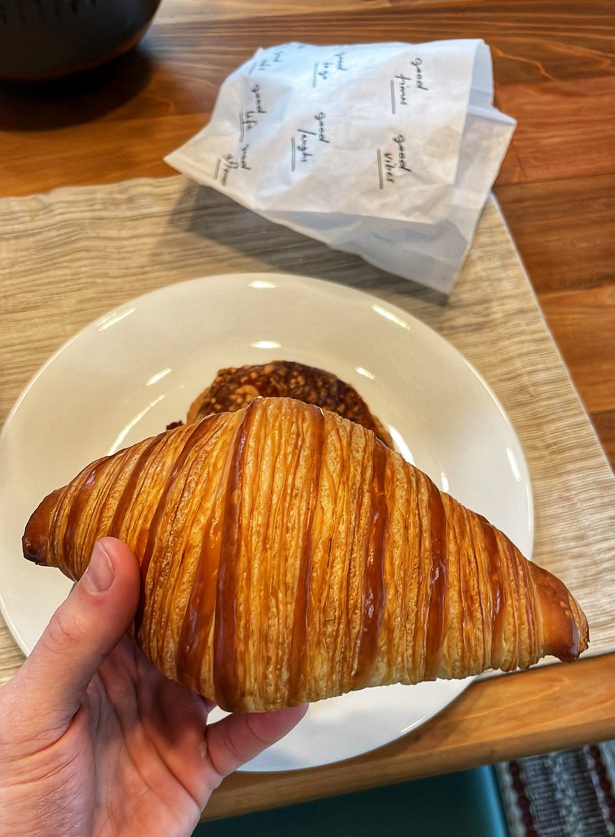 The new pastry chef at the Austin fairmont is slinging some of the best croissants in the city ❤️