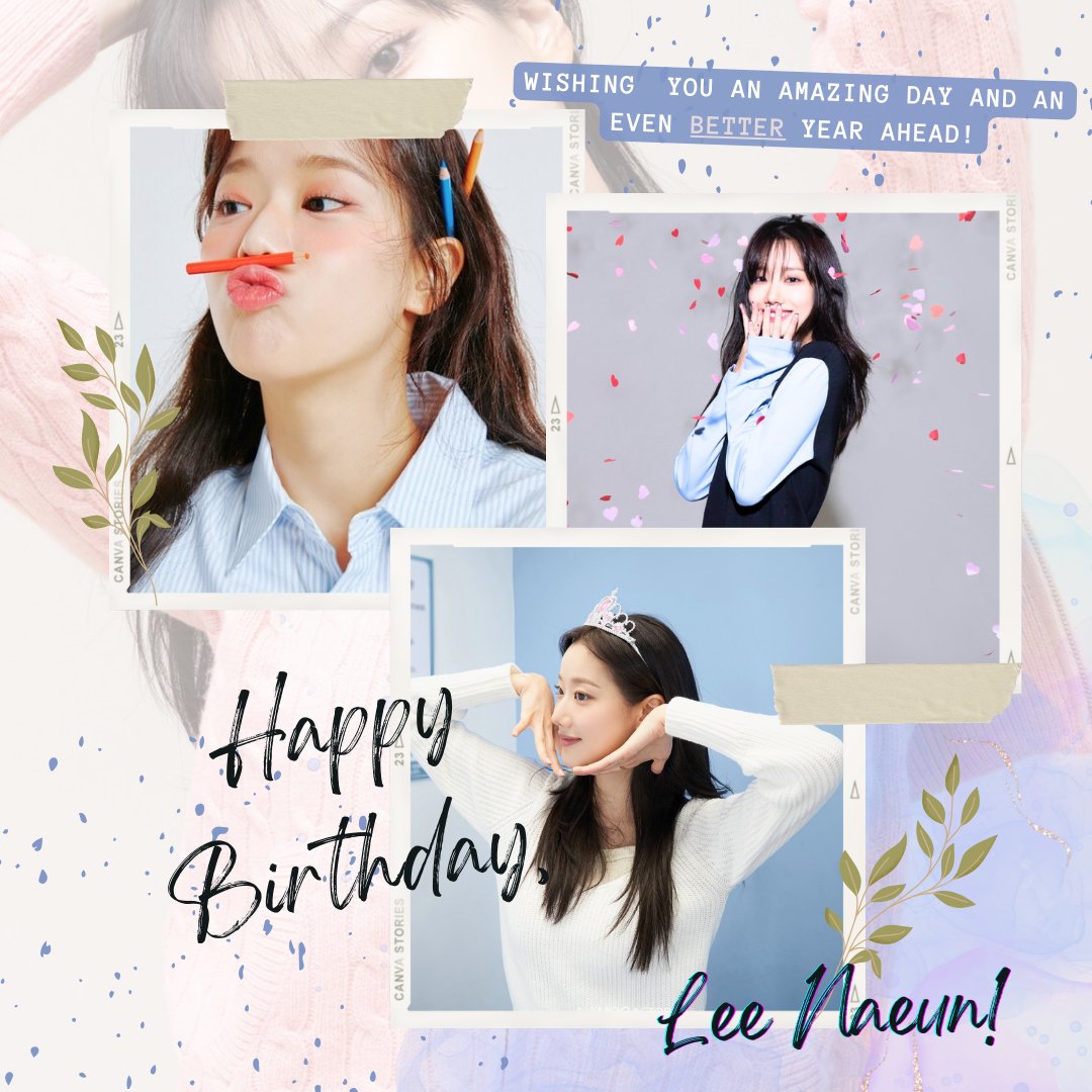 Happy 25th birthday, Lee Naeun!
#Naeun #이나은 #LeeNaEun #HappyNaeunDay
@NAMOOACTORS2004