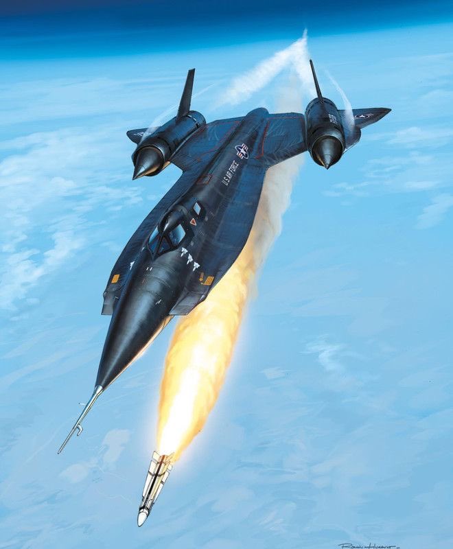 Kelly Johnson, the engineer who created the A-12 the YF 12 the M-21, and the SR 71 said “let’s take the fastest airplane in the world and give it air-to-air missiles” so it could stop the Russians/Soviets when they try to overfly the United States. The program was canceled…