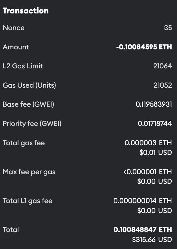 In case you missed it, the Mintify team shipped again this week! this time a low-cost insta-bridge across EVM chains 👀 just did a test bridge from Base to Mainet took 7 seconds 🌬️ gas was 1 cent ⛽️