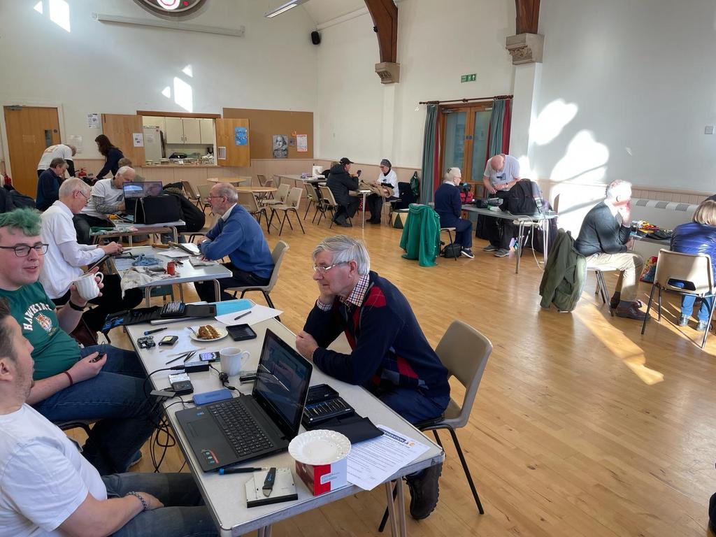 Nice and steady at today's Regeneration and Repair Cafe at St Andrew's Church Montpellier St GL50 1SP. Over 50 repairs achieved and only one failure. Next session 1st June 10.00-1.00 Thank you repairers and helpers. Your voluntary work is much appreciated @BBCGlos @reuse_network