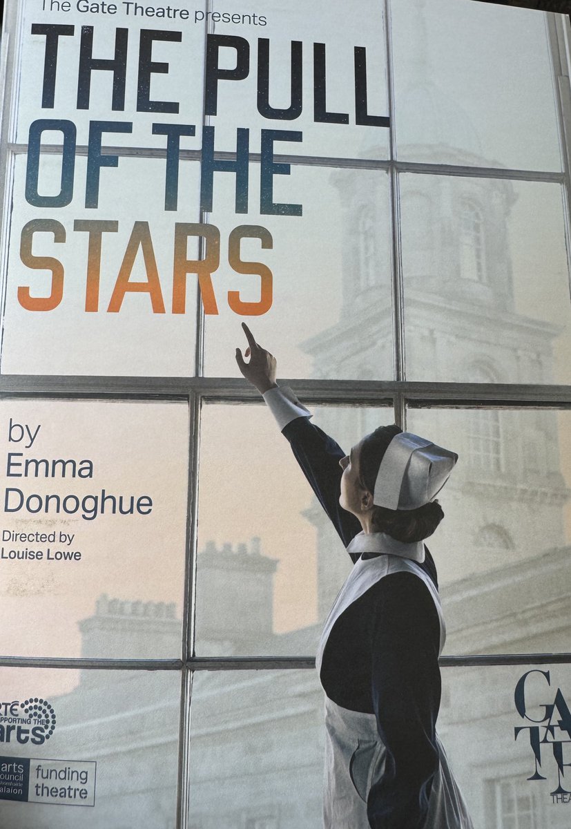 Went to see Emma Donoghue’s #PullOfTheStars in ⁦@GateTheatreDub⁩ this afternoon. Encourage everyone and anyone to go. A must see.