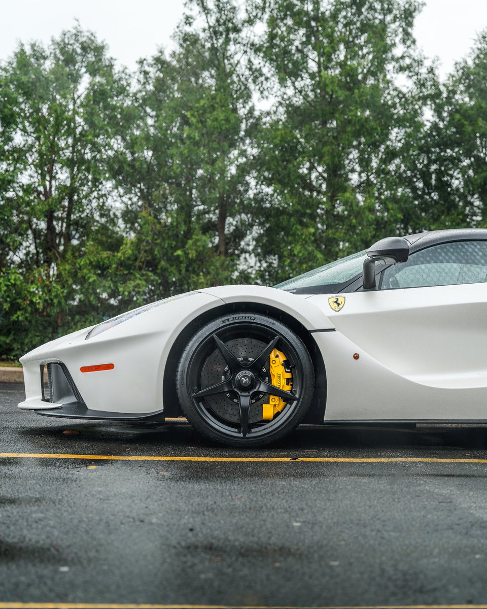 When It Rains It Pours 🌧 @Ferrari #ferrari #laferrari #hypercar #carphotography #sonya7iv