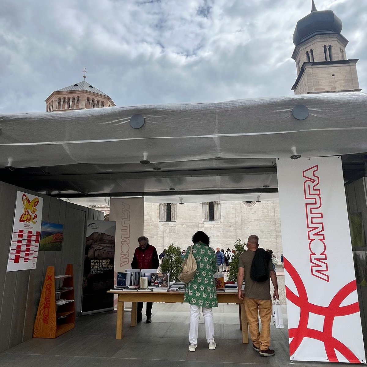 Il Forte di Bard al @trentofestival con @MonturaWorld per presentare l’ultimo capitolo del progetto sui cambiamenti climatici nelle aree alpine, l’Adieu des glaciers. #trentoff