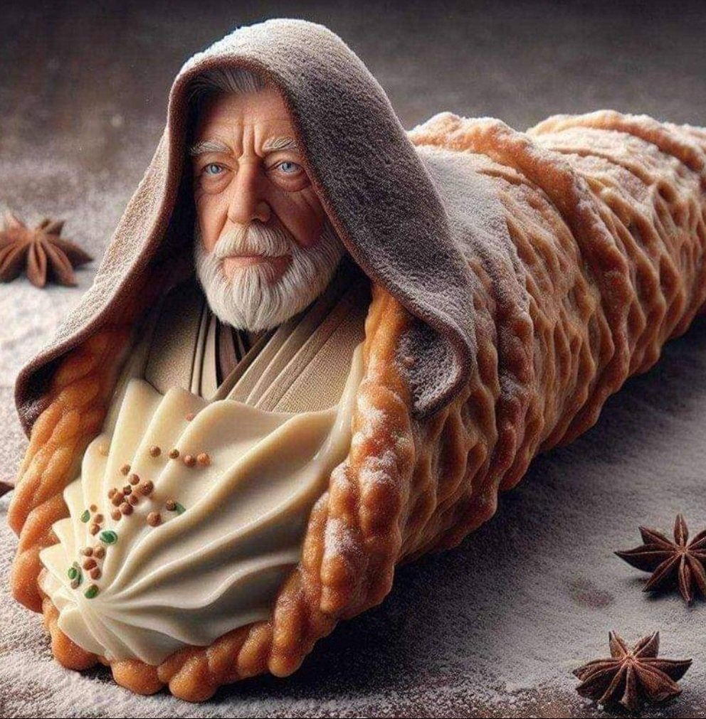 Good morning Xeeps😁👋🏽👋🏽 Have a great Saturday May the Fourth be with you' -Obi One Cannoli 😬😬🤘🏽😎🤣🤣🤣🤣