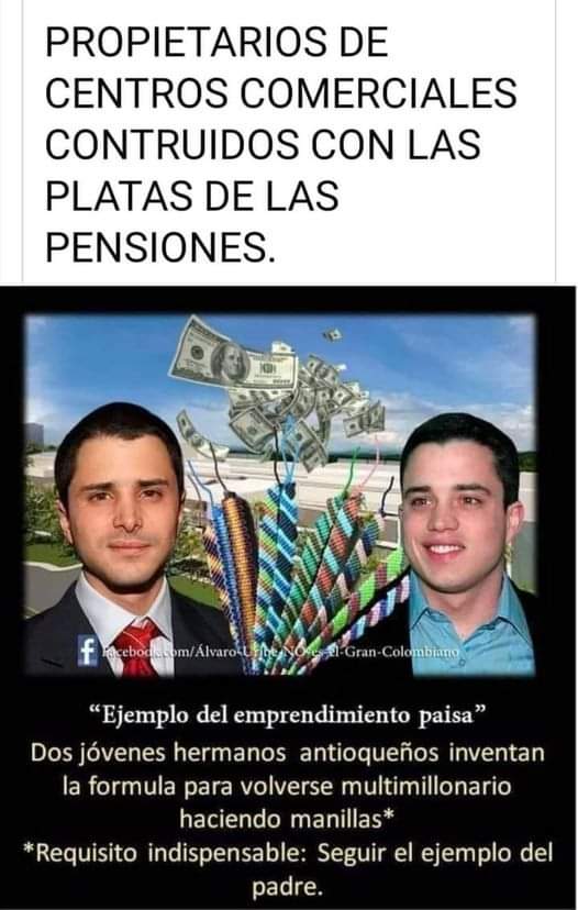 A estos dos, la fiscalía debe investigarlos, se volvieron millonarios a costilla del pueblo.