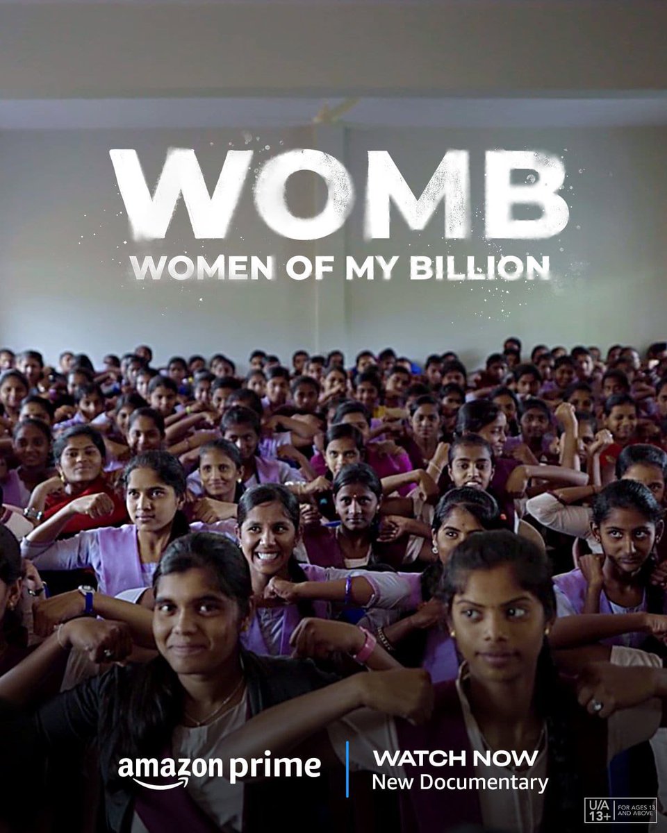 Thread... @PrimeVideoIN पर रिलीज हुई #WOMB देखी। अच्छी डॉक्यूमेंट्री है। बेसिकली ये डॉक्यूमेंट्री महिलाओं/बच्चियों के प्रति होने वाली घरेलू हिंसा, शोषण, सामाजिक भेदभाव और पितृसत्तात्मक सोच को लेकर जागरूकता और सशक्तिकरण की दिशा में @BakshiSrishti जी के प्रयासों पर आधारित है।