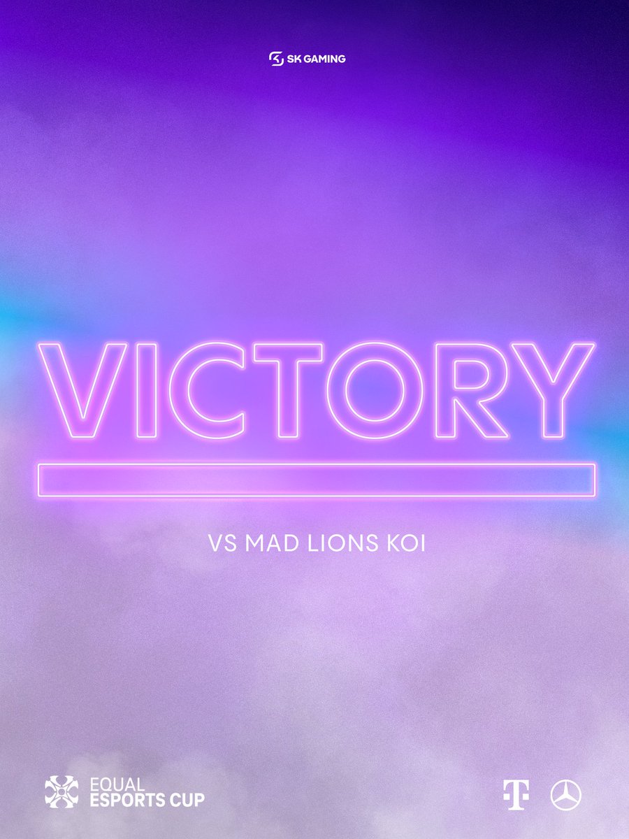 WE. CAME. HERE. TO. FIGHT. YESSSSSSS UNDEFEATED 🔥🔥

GG, @MADLionsKOI! 🤝

#EqualEsports #SKWIN #EQUALESPORTSCUP