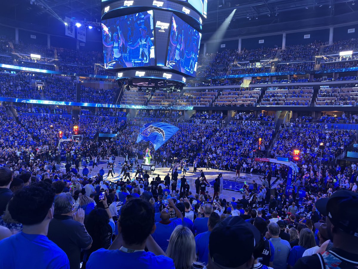 Last night was special. 

To all of you that were at @TheKiaCenter, thank you! That was the loudest game I’ve ever been to in that arena and one of the most fun sporting events I have been a part of.  

Truly an incredible night. #MagicTogether #OrlandoMagic