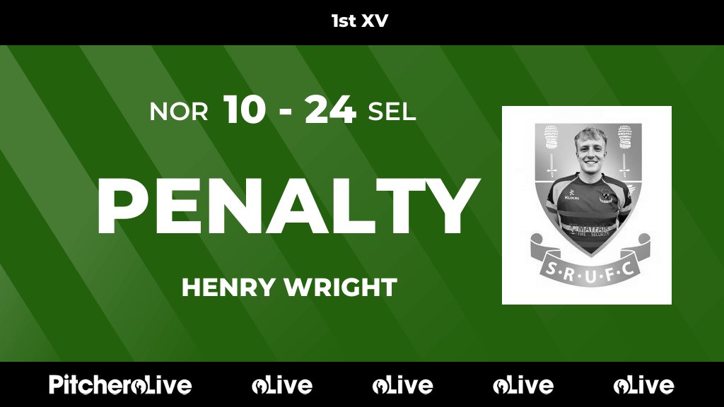 43': Henry Wright kicks a penalty for Selby RUFC 🙌 #NORSEL #Pitchero selbyrufc.club/teams/2267/mat…