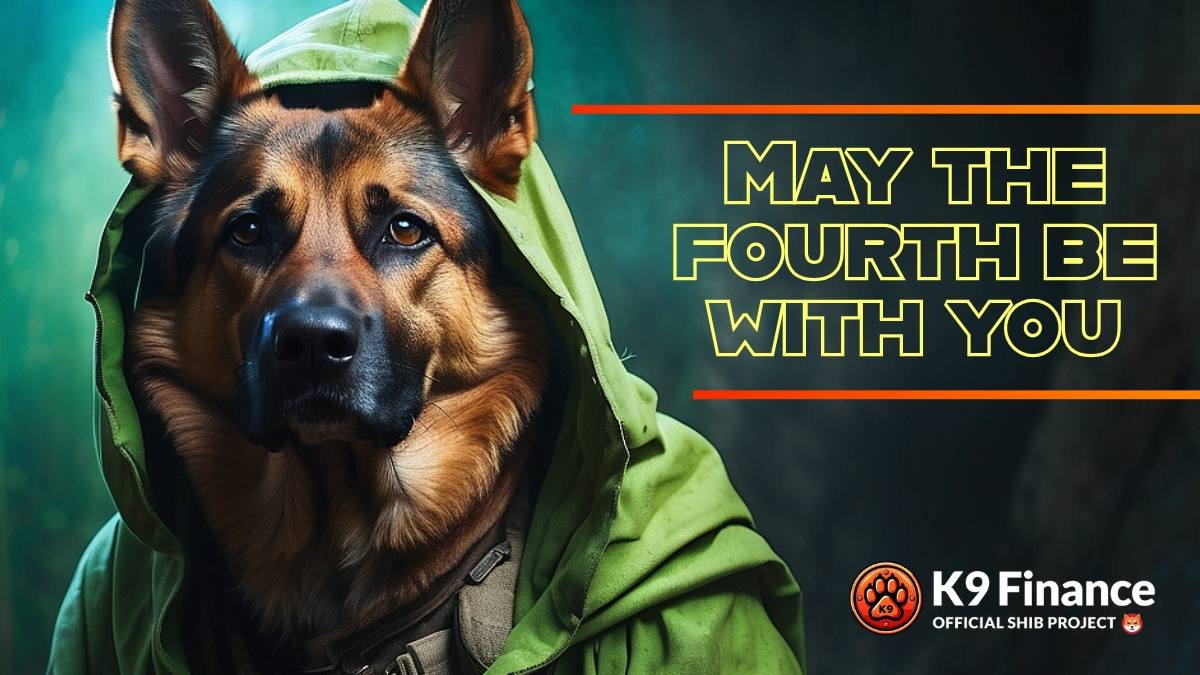May the Fourth be with you, young K9s 💫

Whether you're a seasoned Jedi pup🐕 or a young Padawan just starting your journey, today is a day to celebrate all things Star Wars! 💫

#MayThe4thBeWithYou #StarWarsDay #MayTheForceBeWithYou