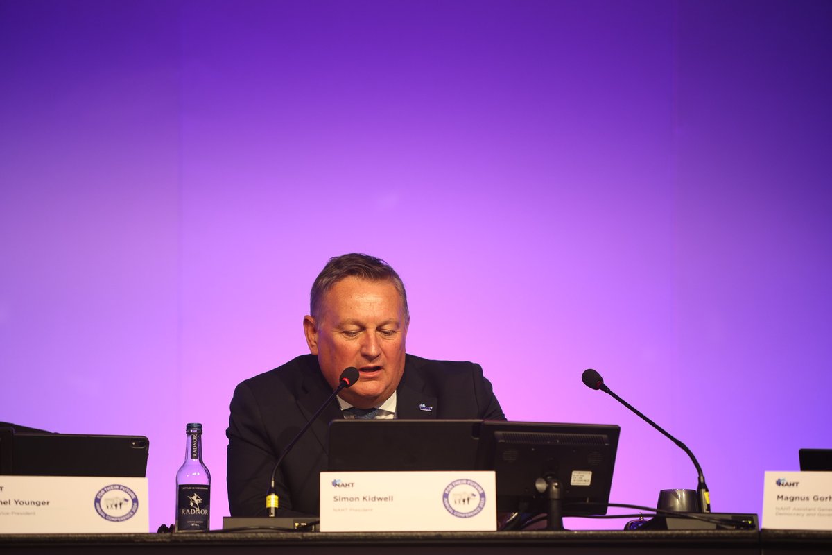 'The solutions to the challenges we have exist in this room', says NAHT president Simon Kidwell as he closes a powerful and spirited Annual Conference 2024. #NAHTconf