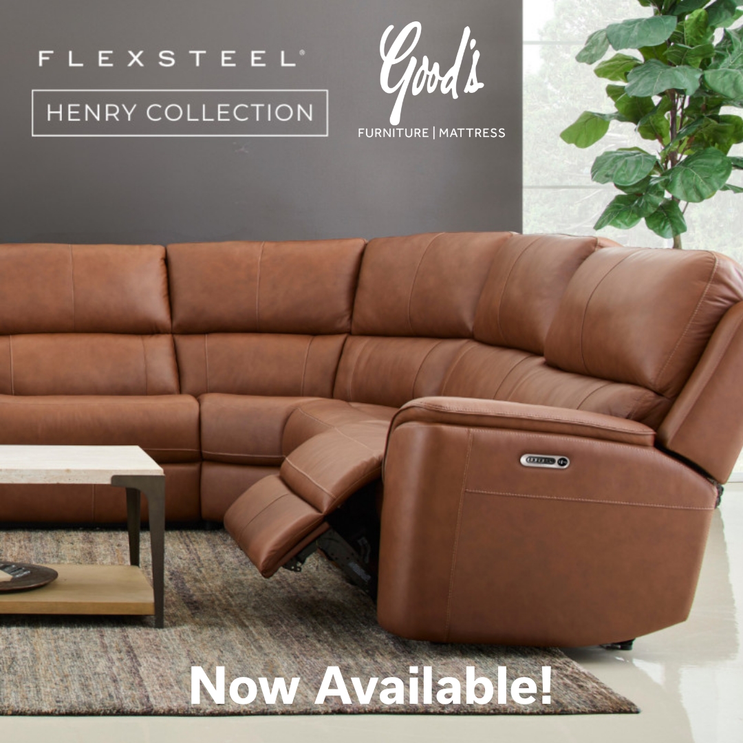 Treat yourself to the Henry Collection by #Flexsteel! 

#GoodsFurnitureandMattress #GoodsFurniture #Kewanee #homefurnishings