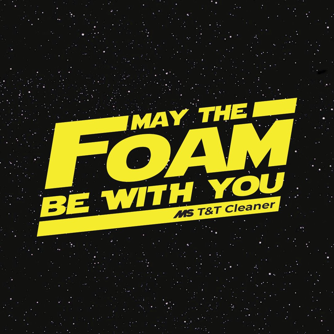🫧 May the f̶o̶u̶r̶t̶h̶ foam be with you! 🫧