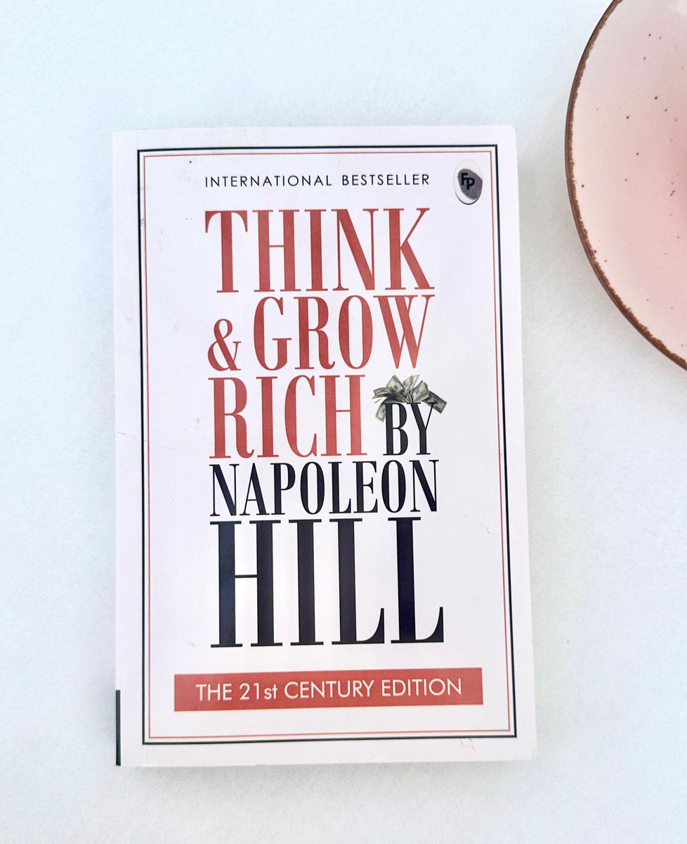 'Think and Grow Rich' by Napoleon Hill is a must read! 

It's packed with timeless wisdom on success, mindset, and achieving dreams. 📚💭
 #WeekendRead
