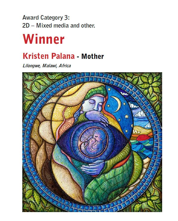 Many thanks to The Spiritual Art Awards for choosing my mixed media drawing, 'Mother' as the winner in their 2D category.

The Vesica Piscis symbol from sacred geometry represents divine femininity and motherhood. More: buff.ly/41hPrMe 

#art #divinefeminine #mother