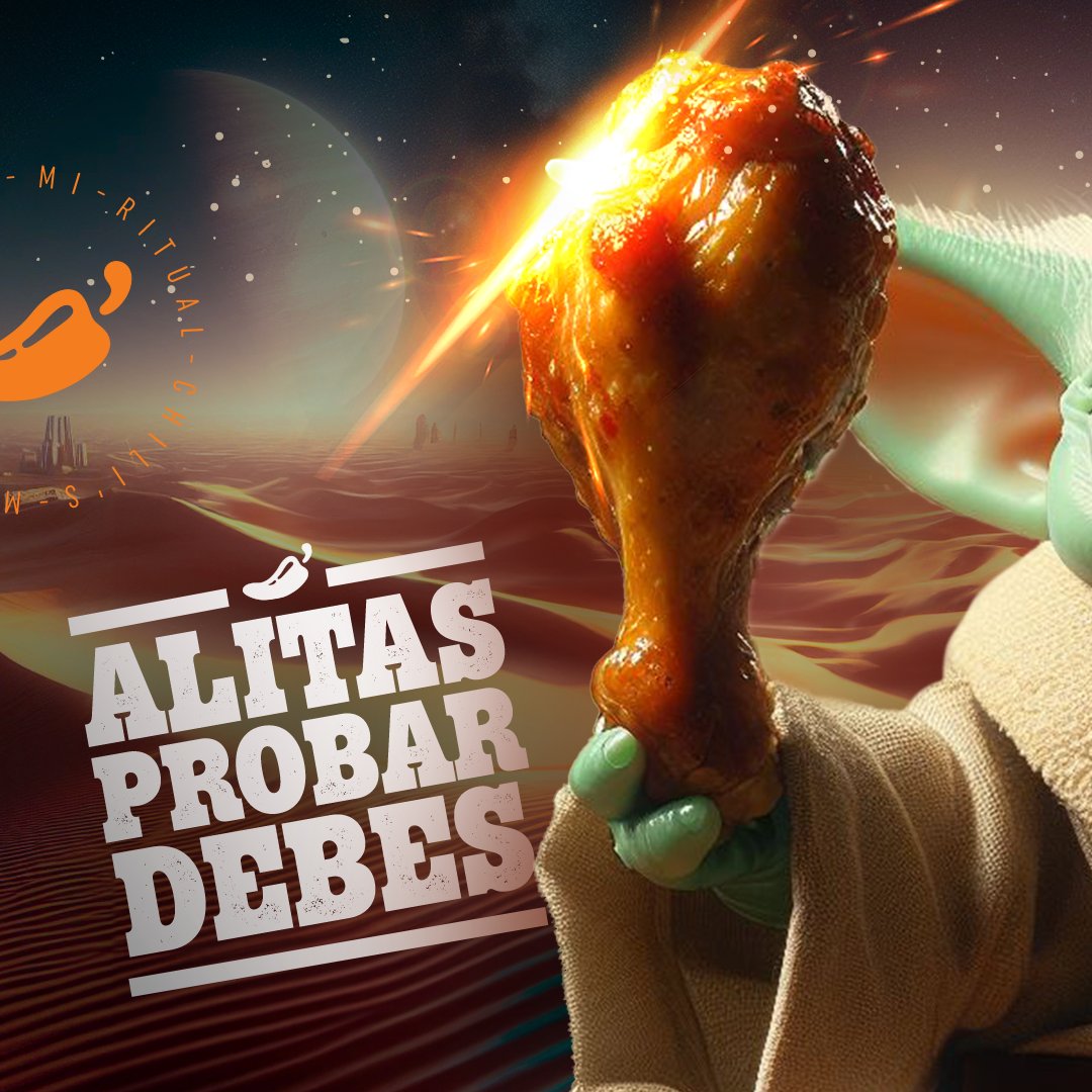 Ir a Chili’s, nosotros debemos. 🌶️🪐

#MiRitualChilis #MayTheFourthBeWithYou