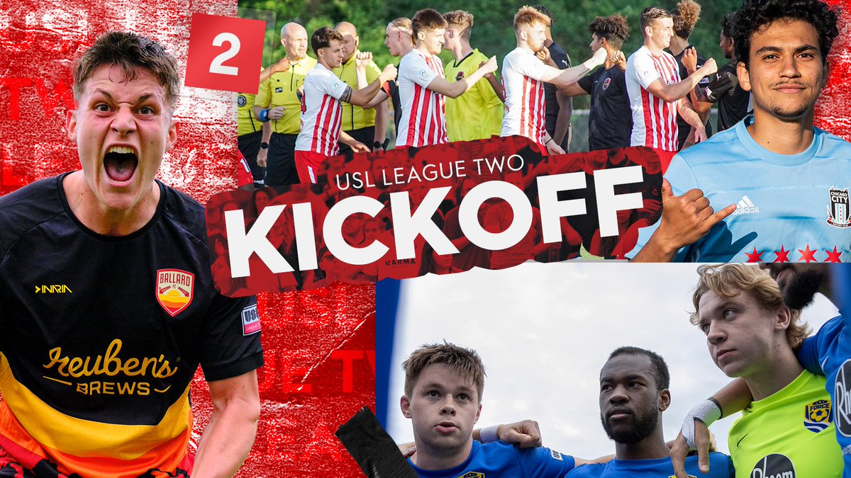 USLLeagueTwo's tweet image. The countdown is nearly complete ⏰

WE’RE GETTING LEAGUE TWO SOCCER TODAY