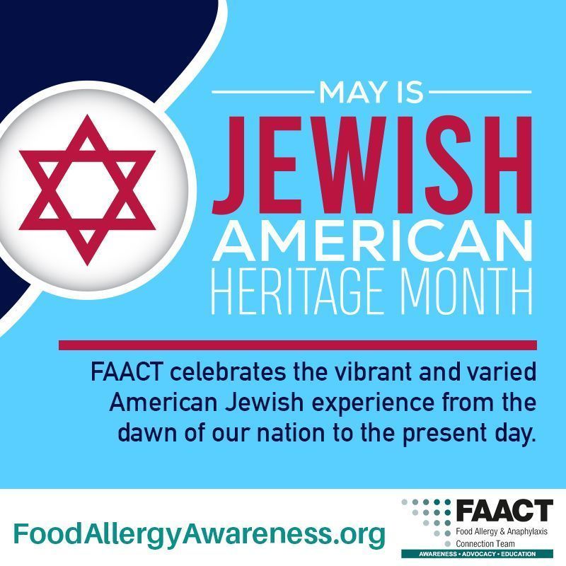 May is Jewish American Heritage Month

Celebrate the vibrant and varied American Jewish experience from the dawn of our nation to the present day.

Visit buff.ly/385t1XN to learn more.

#FAACT #JewishAmericanHeritageMonth #Jewish #Israel #Judaism #JewishLife