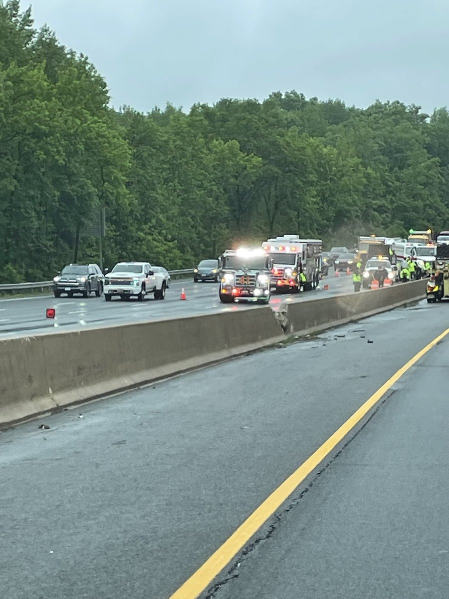 Since approx 7:27am PGFD Hazmat units have been on scene at the OL of 495 just after Annapolis Rd/Rt 450 for a large fuel spill from a tractor trailer being towed. Please use caution if you are in the area, expect emergency vehicles & significant traffic impacts.